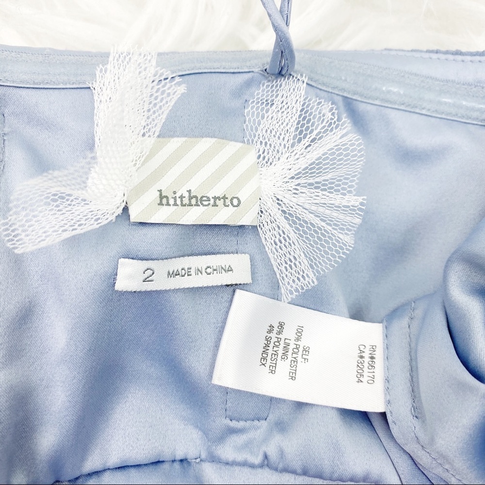 BHLDN Hitherto Blue Strapless Alice Dress - Picture 6 of 6